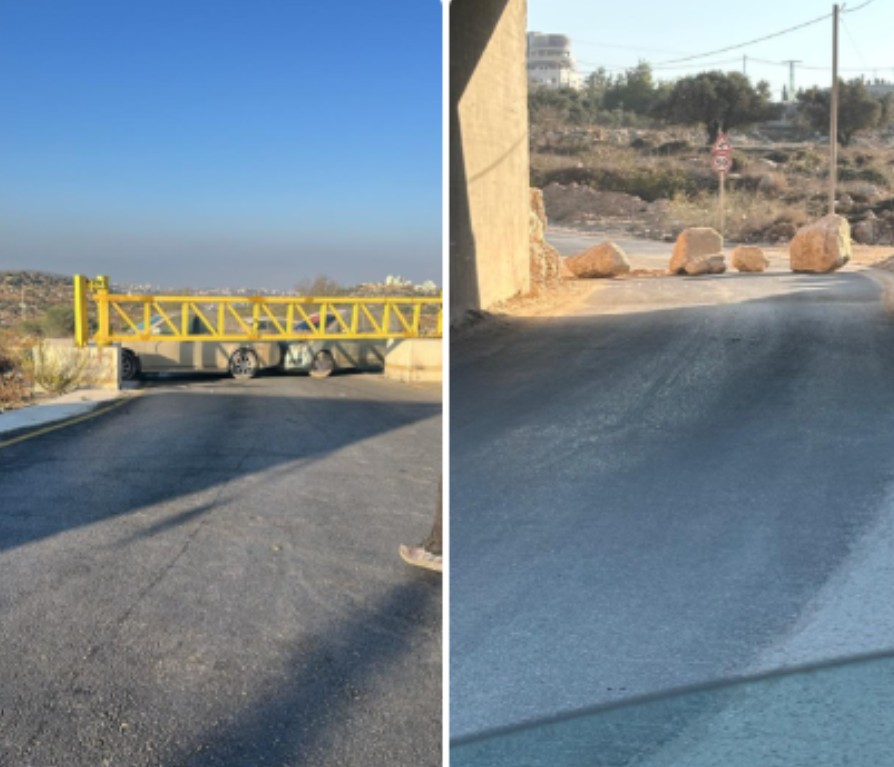 الاحتلال يغلق بوابة عين يبرود منذ أمس 